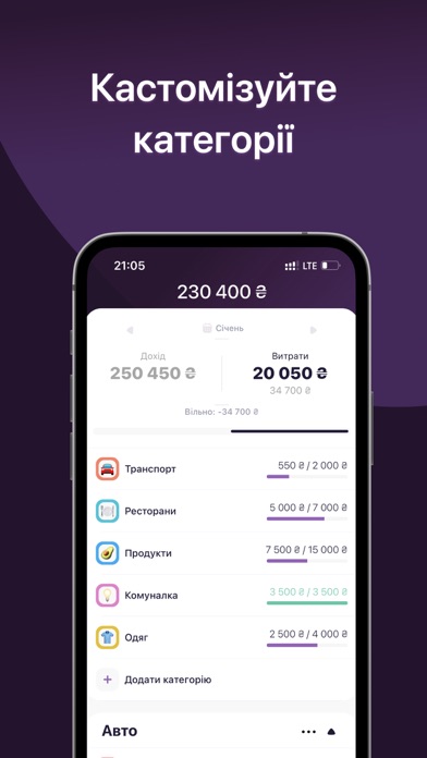 groshee - personal budget app Screenshot