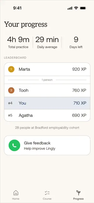 Lingly: Learn English for Work screenshot 3