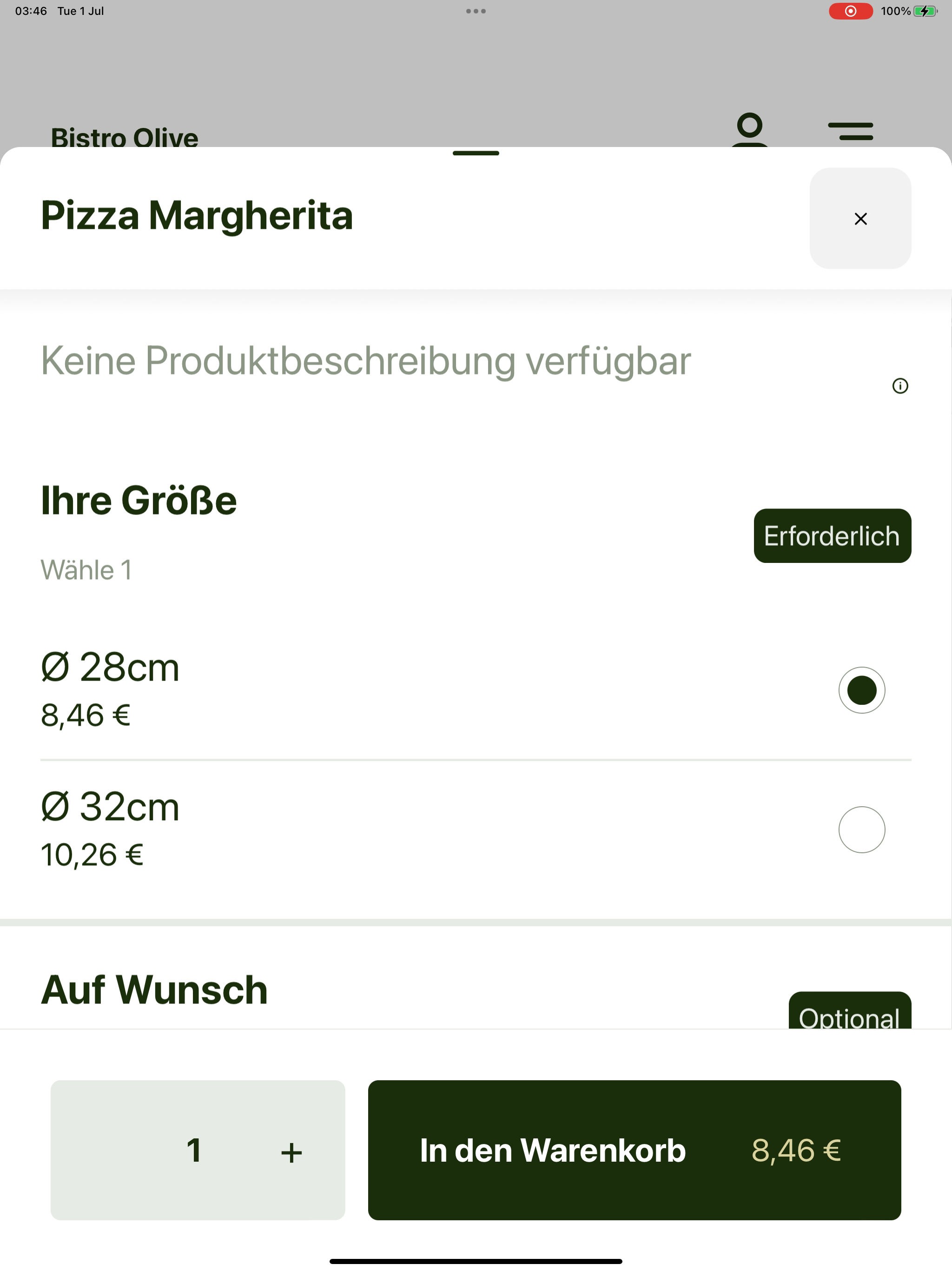 Bistro Olive screenshot 8