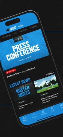 Carolina Panthers Mobile screenshot