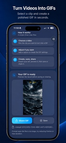 Video to GIF – No Watermark のスクリーンショット