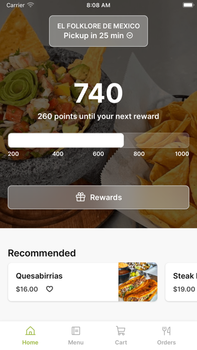 El Folklore Mx iPhone screenshot 1 - Food & Drink app
