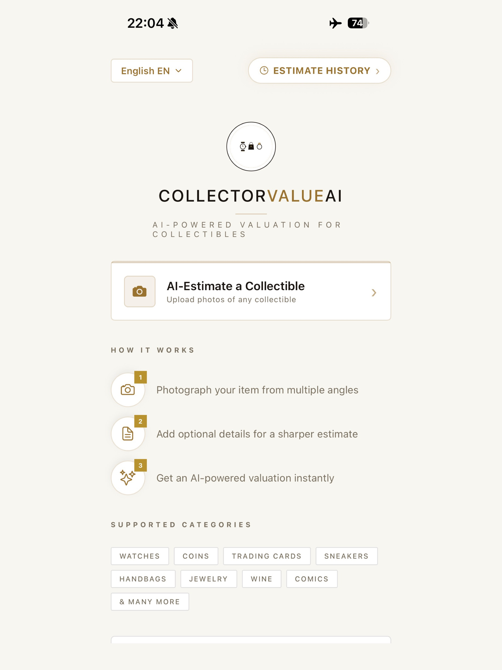 CollectorValueAI screenshot 4
