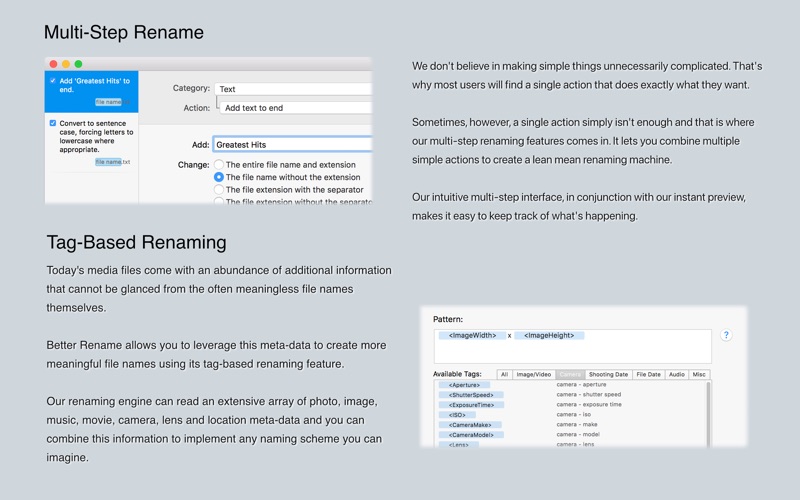 Better Rename - Bulk Renamer screenshot