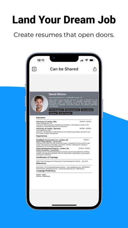 Resume Creator - CV Builder