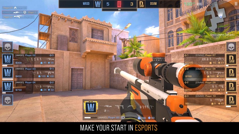 #4. Standoff 2 (iOS) โดย: AXLEBOLT LTD