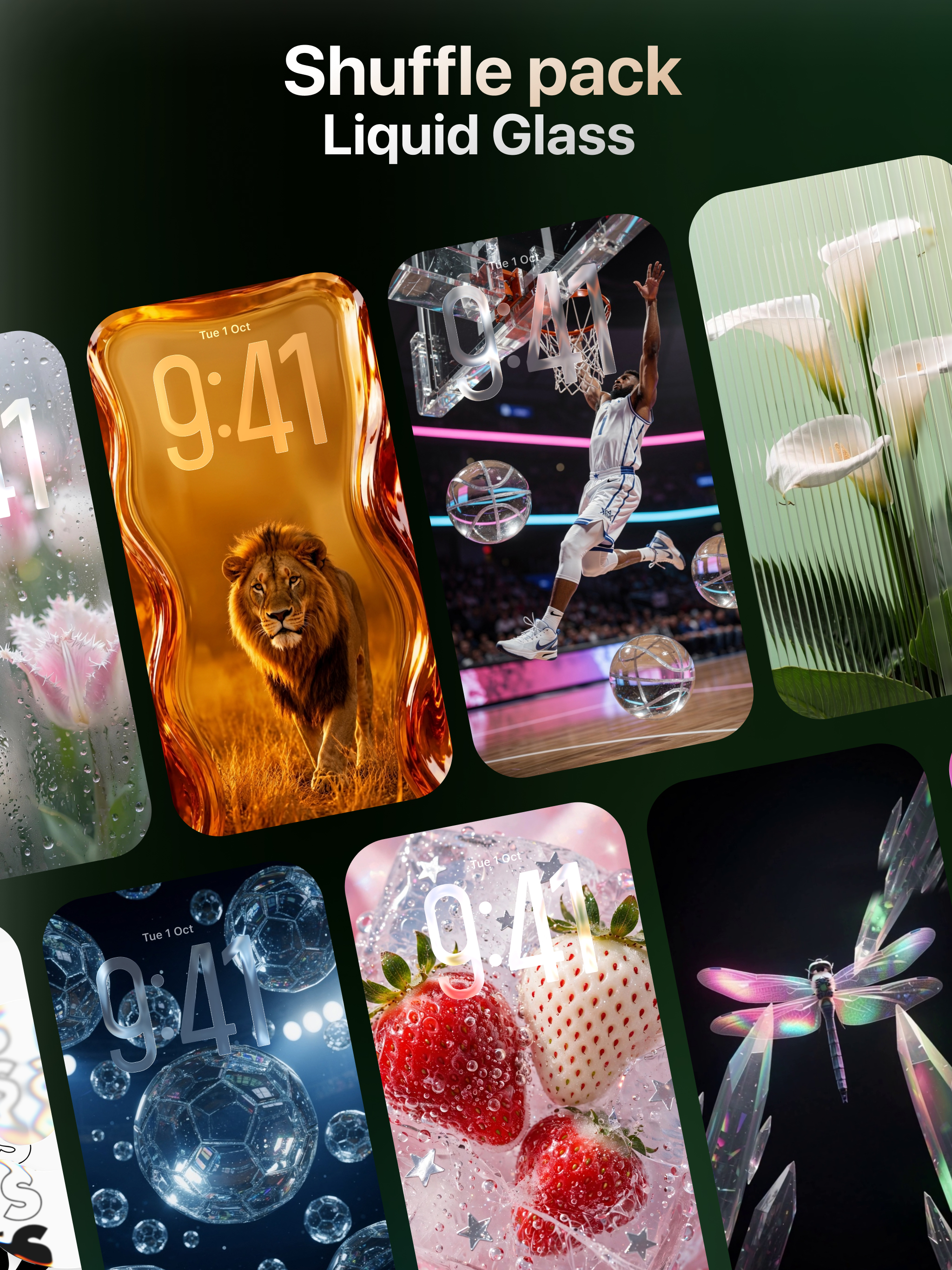 Liquid Glass Wallpapers Live screenshot 17