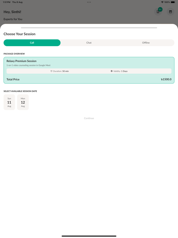 App screenshot