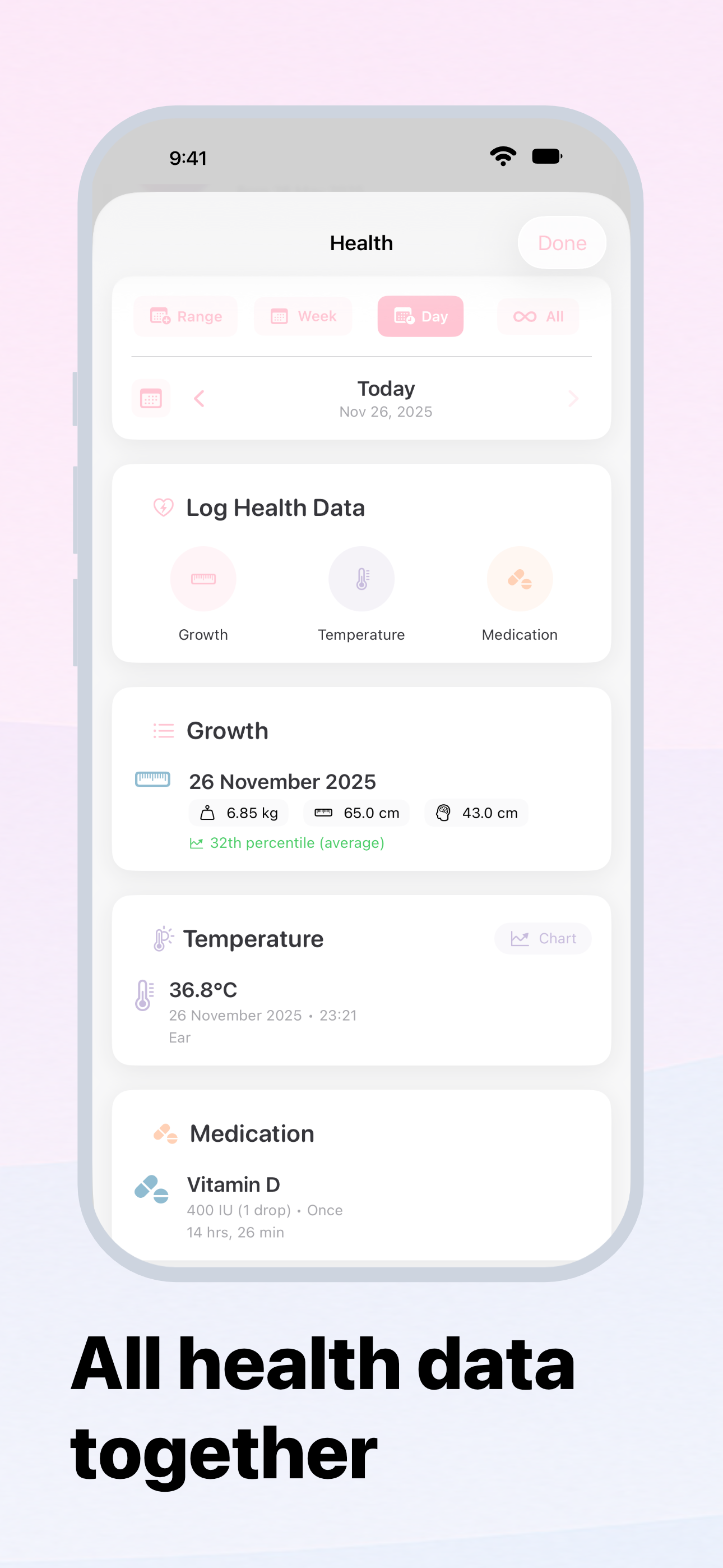Nuri - Baby Journal & Tracker screenshot 9