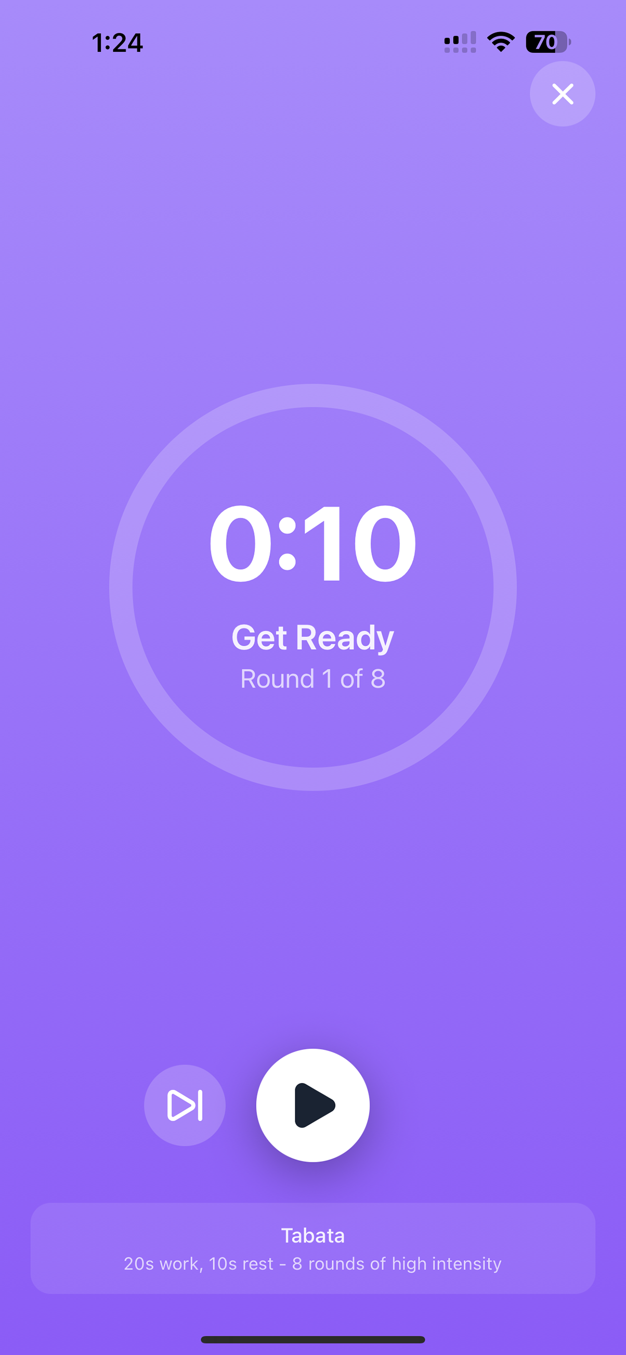 Couch-O-Meter Workout Timer screenshot 4
