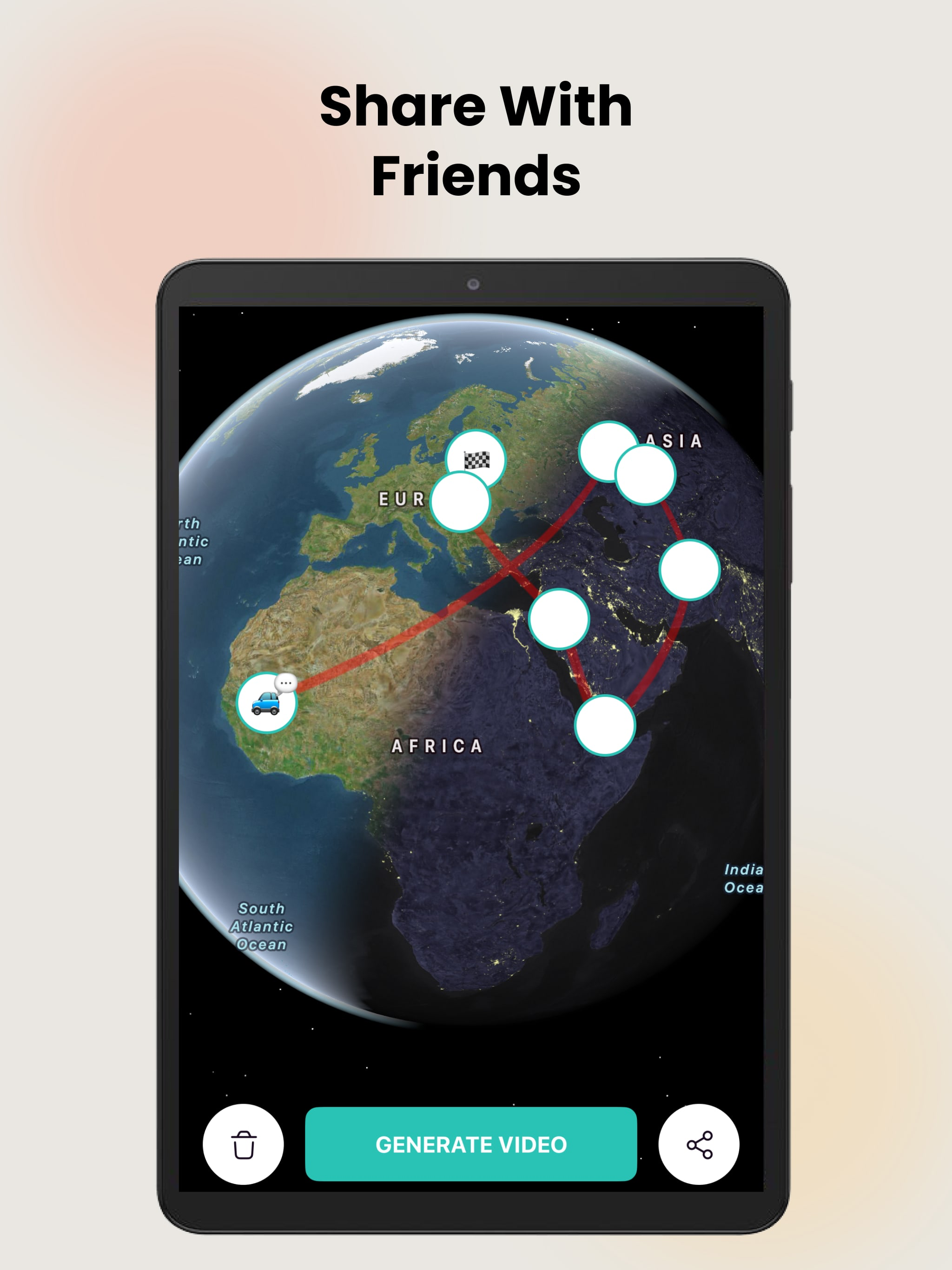 Road Trip Planner: Map Maker