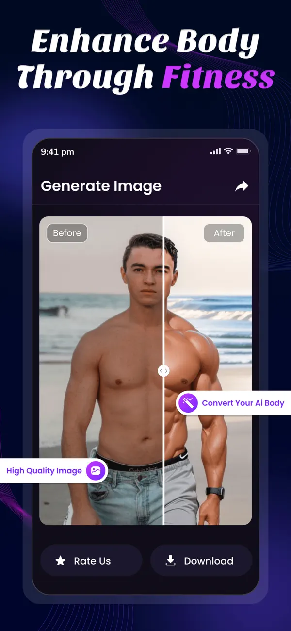 Screenshot #3 pour AI Photo Generator-AI Physique