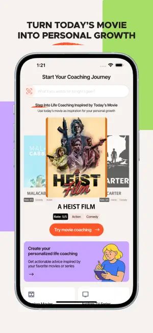 Timo - Movie Coach iPhone screenshot 1