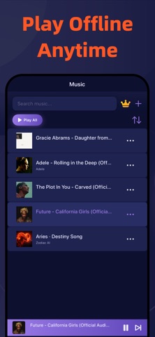 Music Player-Offline Music iPhone screenshot