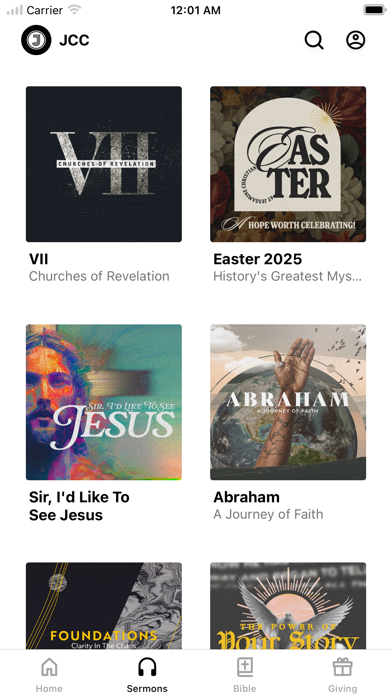 Jessamine Christian Church iPhone screenshot 2 - Lifestyle app
