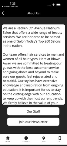 Blown Away Salon screenshot