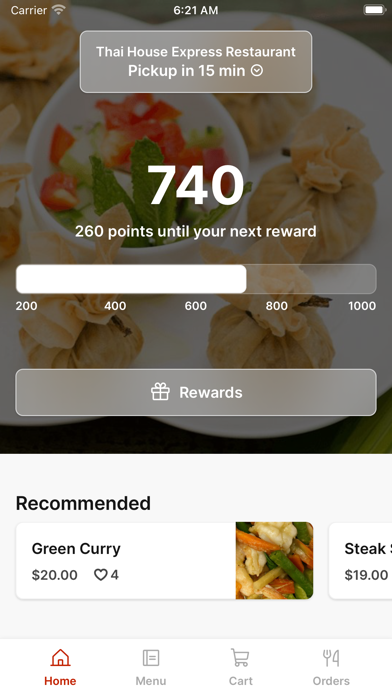 Thai House Express Screenshot