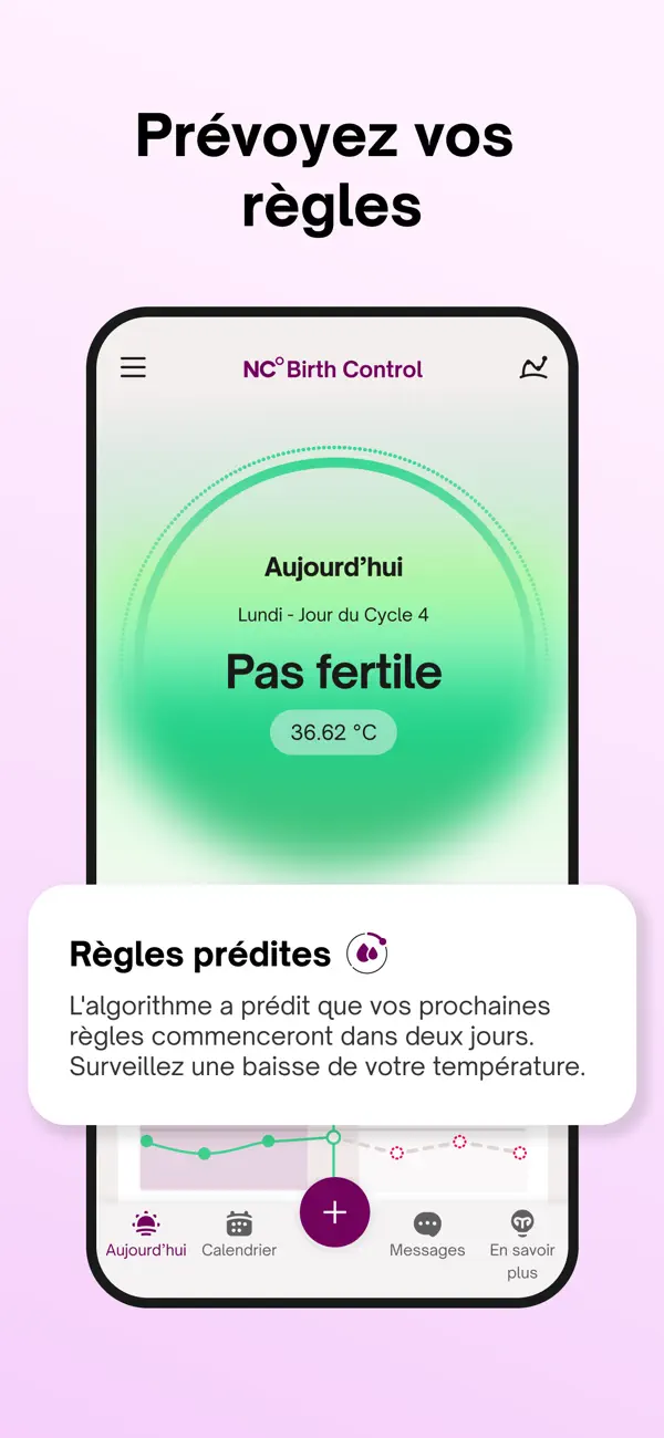 Screenshot #2 pour Natural Cycles°