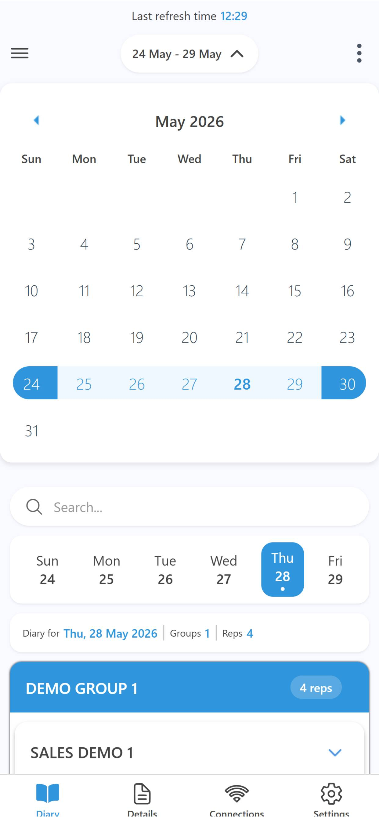 Repwise Reports screenshot 3