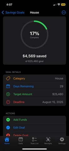 To Do List: Planner & Budget screenshot