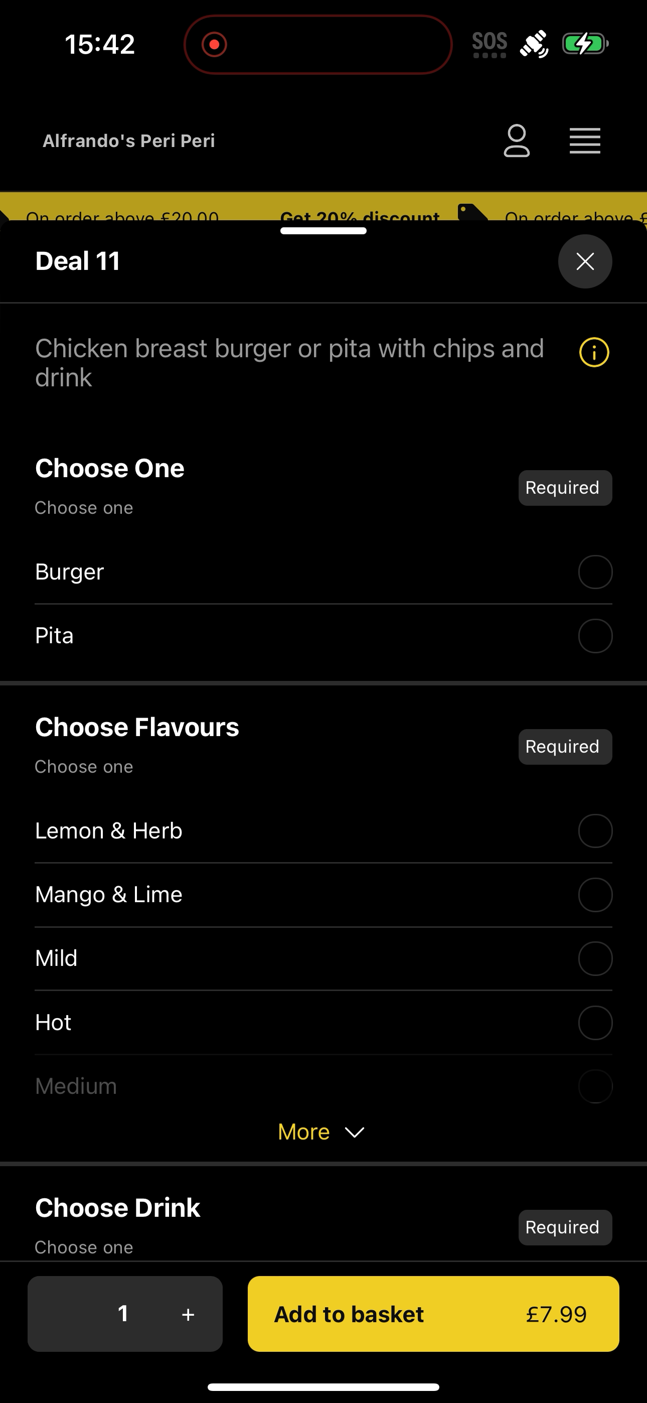 Alfrando's Peri Peri screenshot 8