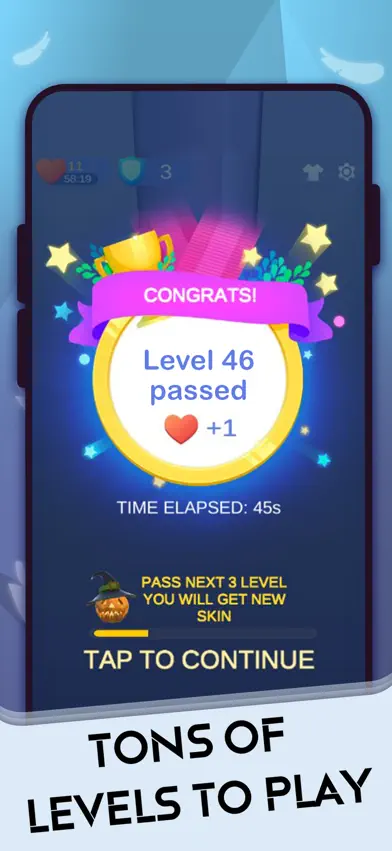 Spiral Drop: Helix Run screenshot 2