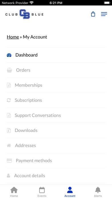 Club Blue NIL Screenshot