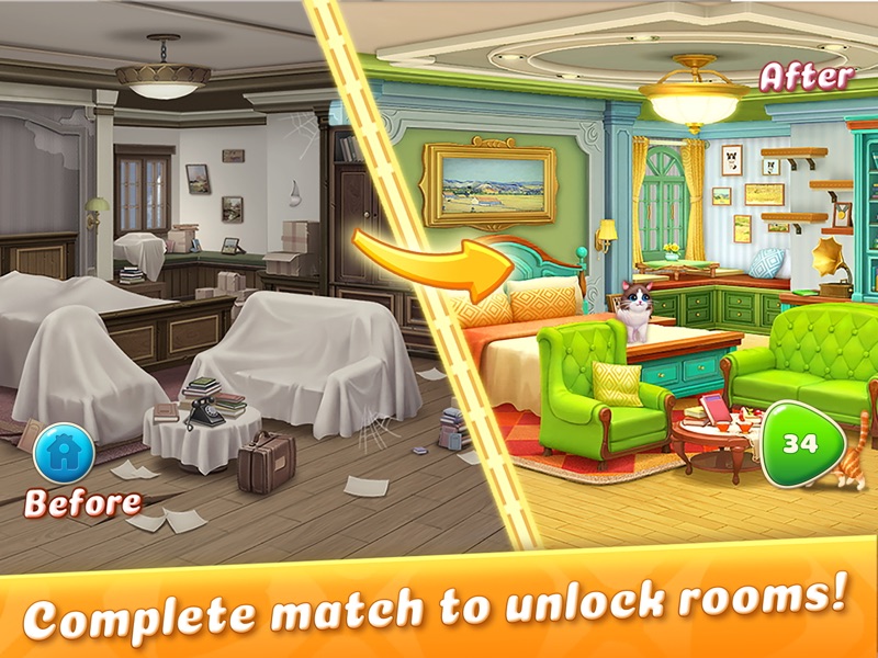 Kitten Match official gameplay screenshot 2