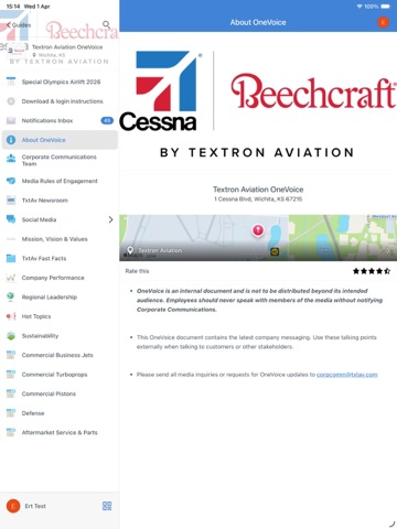 Textron Aviation OneVoice
