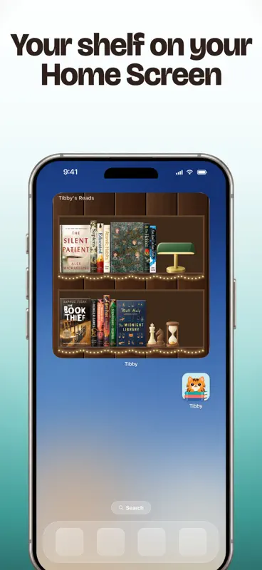 Tibby: Bookshelf & Tracker screenshot 7 of 8