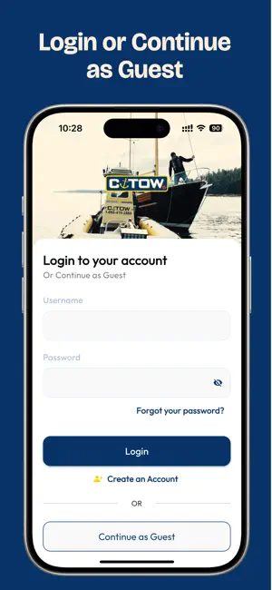 C-Tow Assistance iPhone screenshot 1