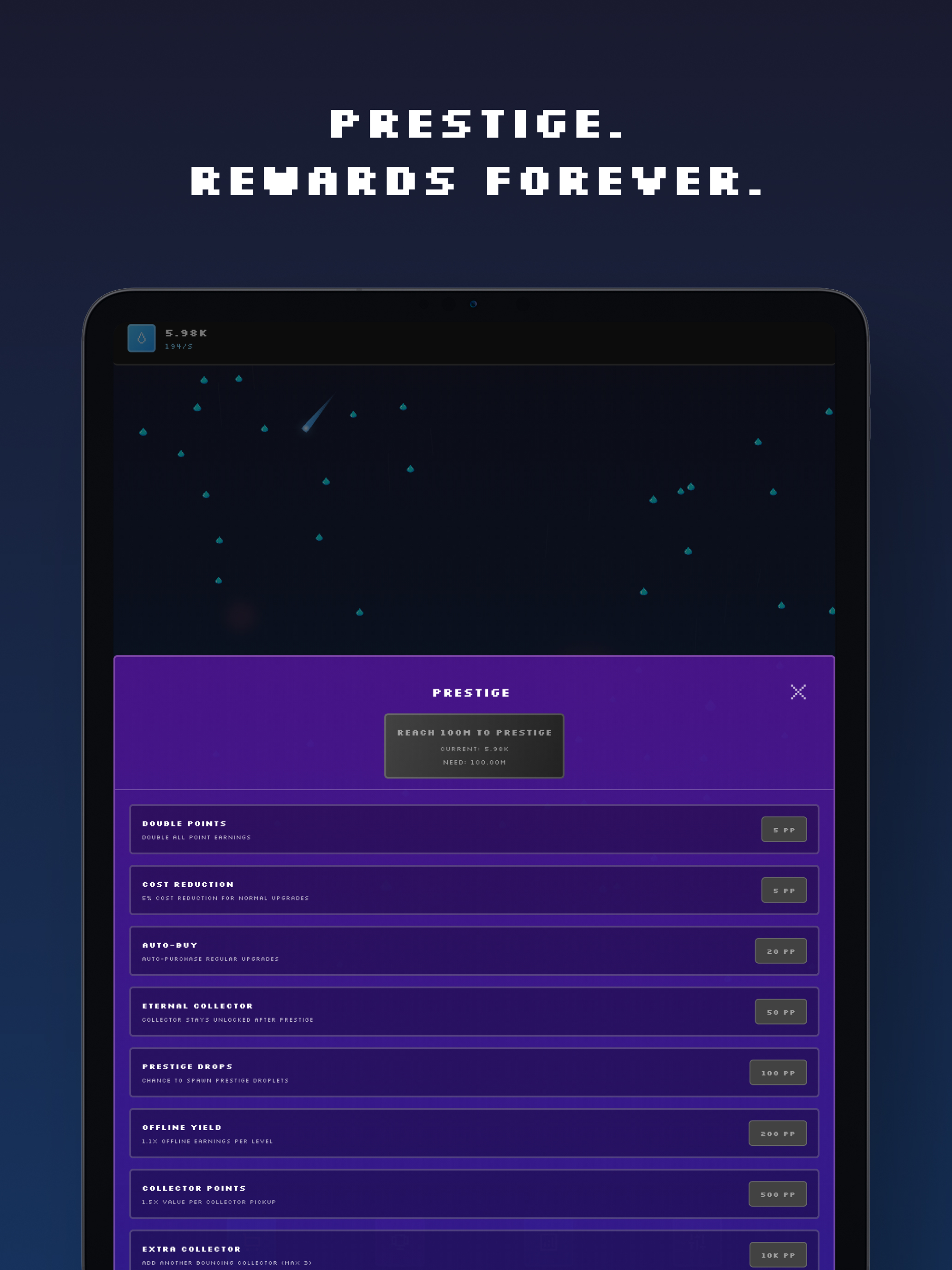 Droplet Idle: Cozy Rain Game