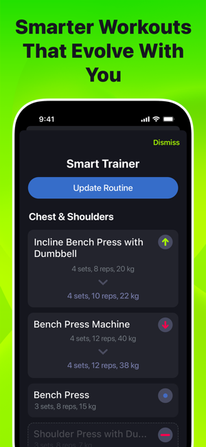 SmartGym: Gym & Home Workouts Screenshot