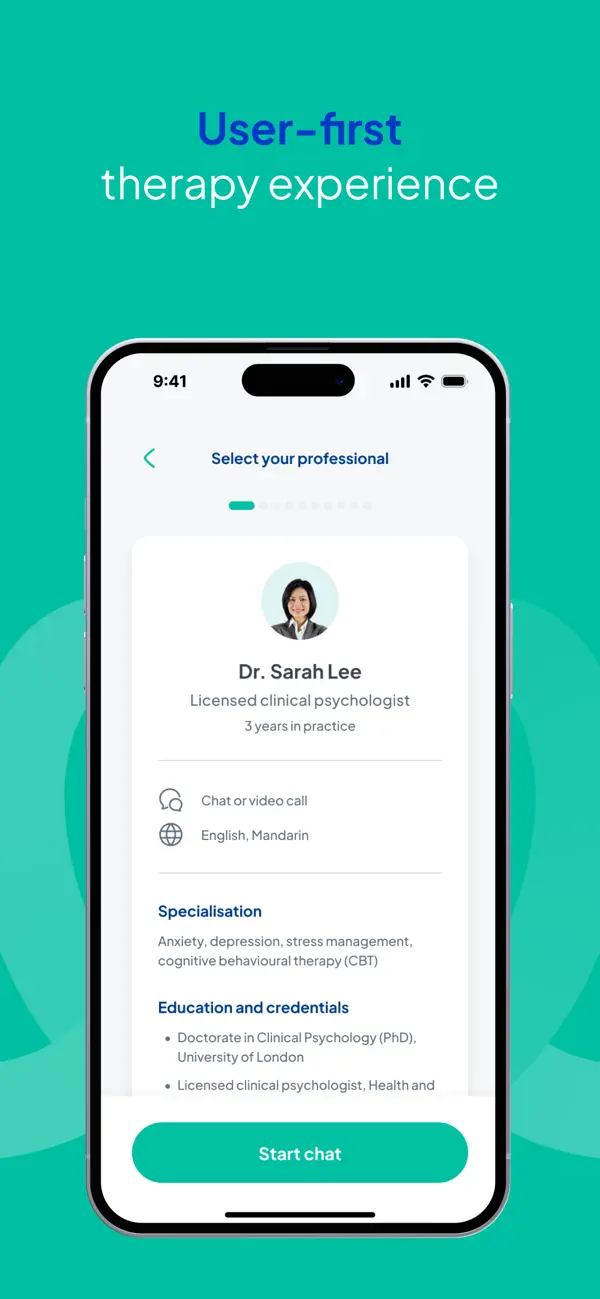 Screenshot #2 pour ThoughtFull: Mental Health App