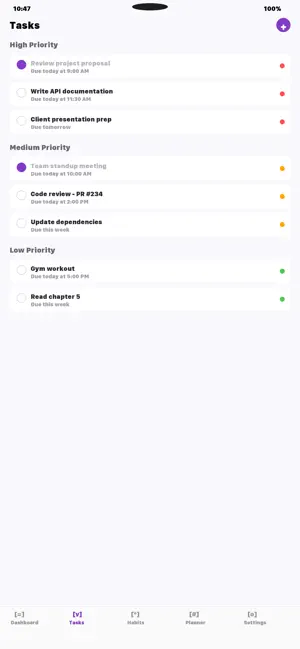 AI Productivity OS screenshot 2