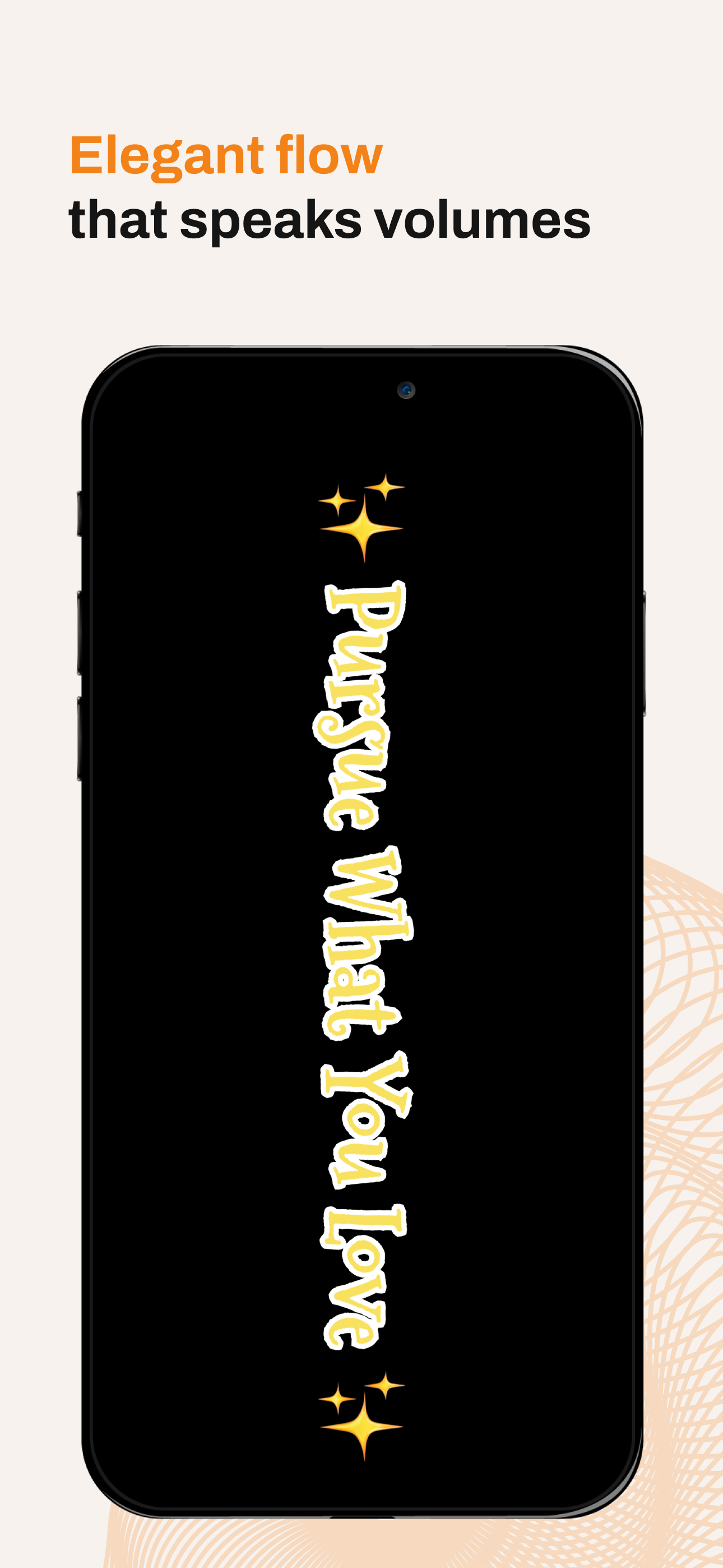 LED Banner - Big Text on phone