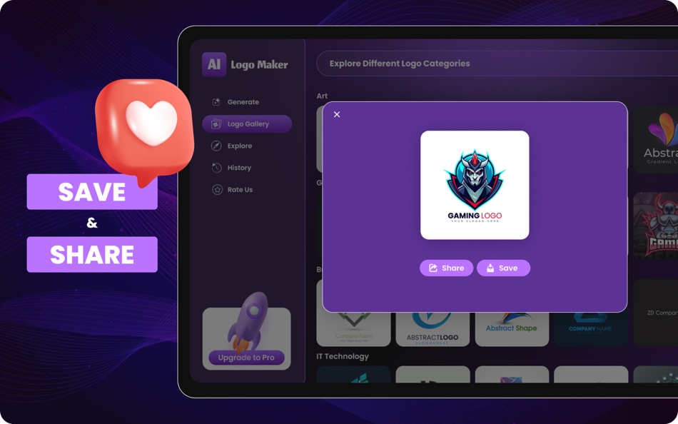 #4. Smart AI Logo Maker (macOS) 由: Muhammad Aslam