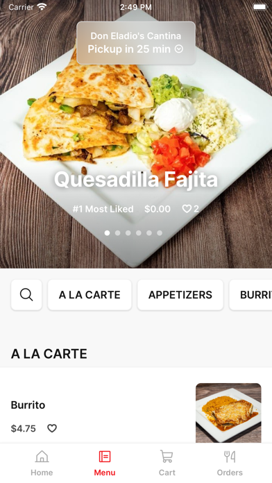 Screenshot 2 of Don Eladio's App