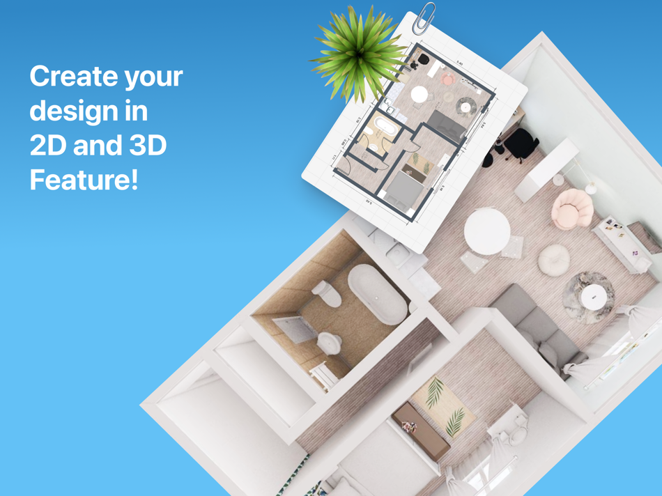 #7. Home Planner - AI Room Design (iOS) Által: Room Planner Ltd