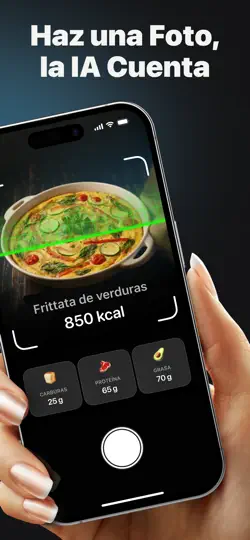 Captura de pantalla de Calz－Contador De Calorías AI en iPhone 5