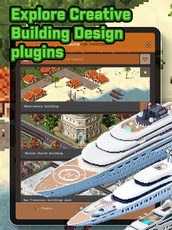 Screenshot #4 pour Buildings Mods for TheoTown