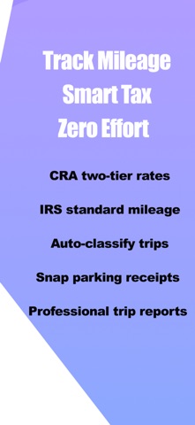 Mileage Tracker & Receipts iPhone screenshot