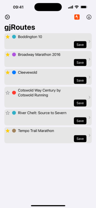 gjRoutes Screenshot 1 of 10