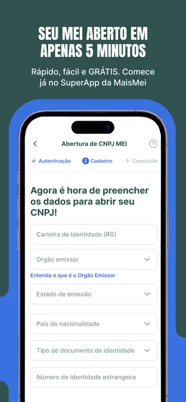Mais MEI: abrir MEI, DASN, DAS screenshot 5 of 6