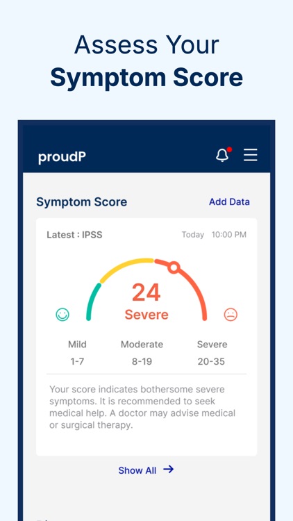 proudP: BPH Symptom Tracker screenshot-4