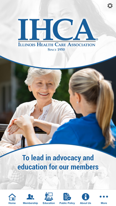 Illinois Health Care Assn. Screenshot