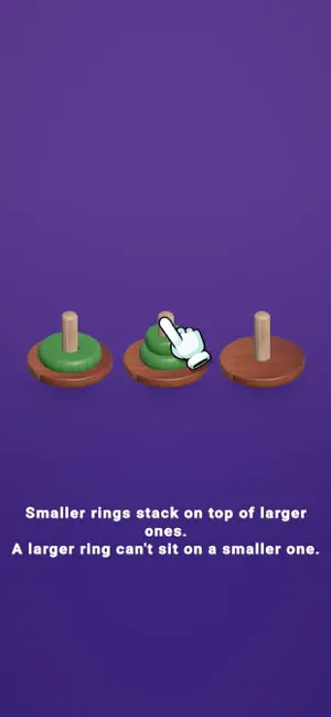 Pyramidka: Ring Stack Puzzle screenshot 1