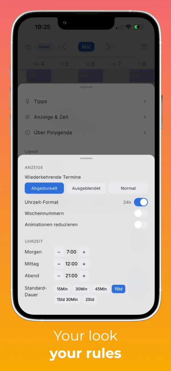 #5. Polygenda – Week & Year (iOS) di: Mario Gersbach