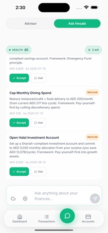 Hesabi AI Screenshot 2 of 5