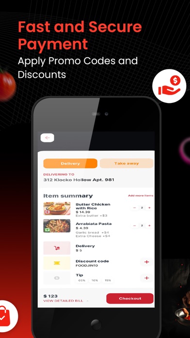 FoodJin: Order Food Online Screenshot